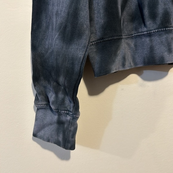 J.O & CO Tie-Dye Cropped Crew Neck Sweater - Picture 6 of 6